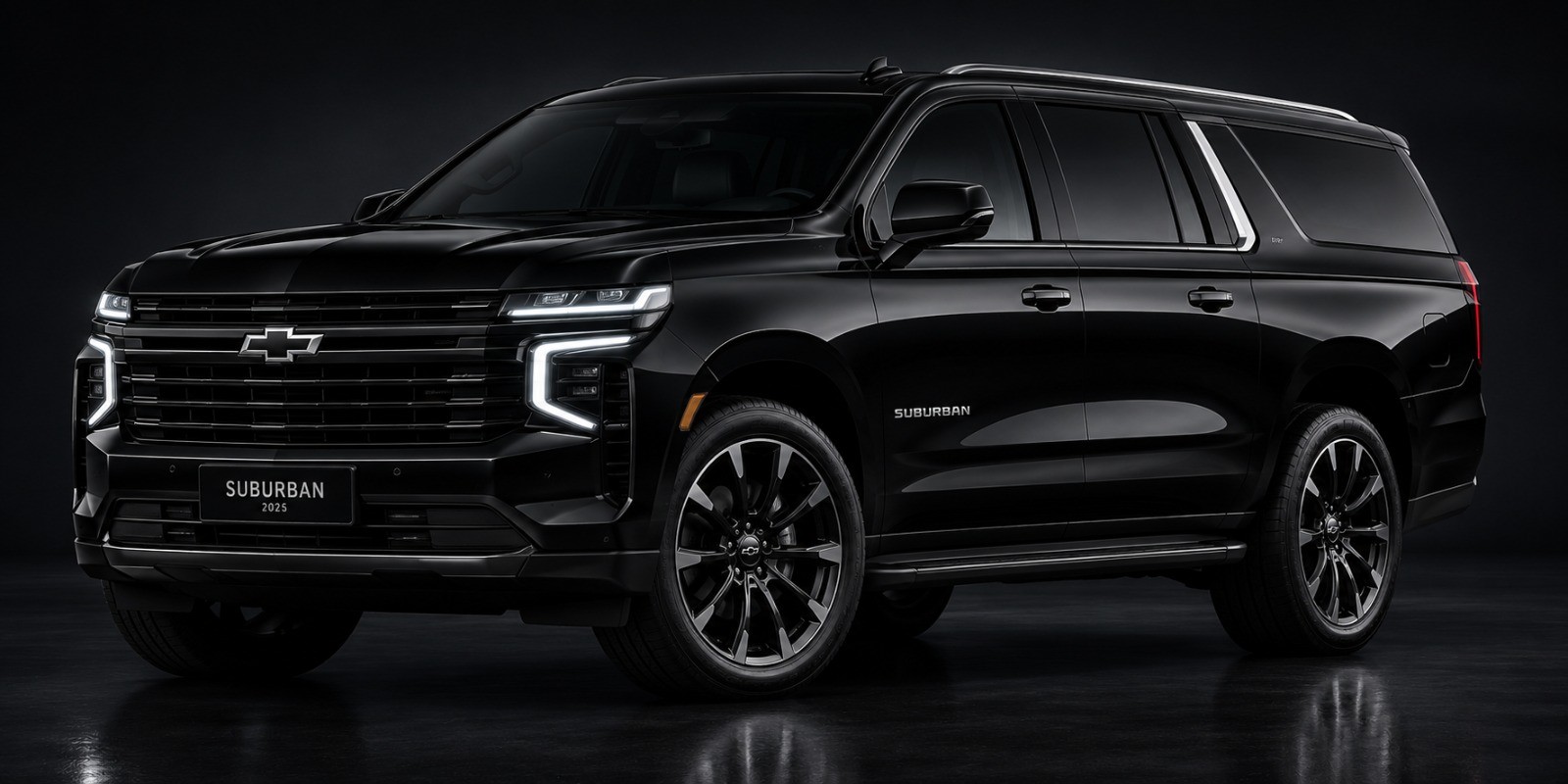 Chevrolet Suburban SUV in black
